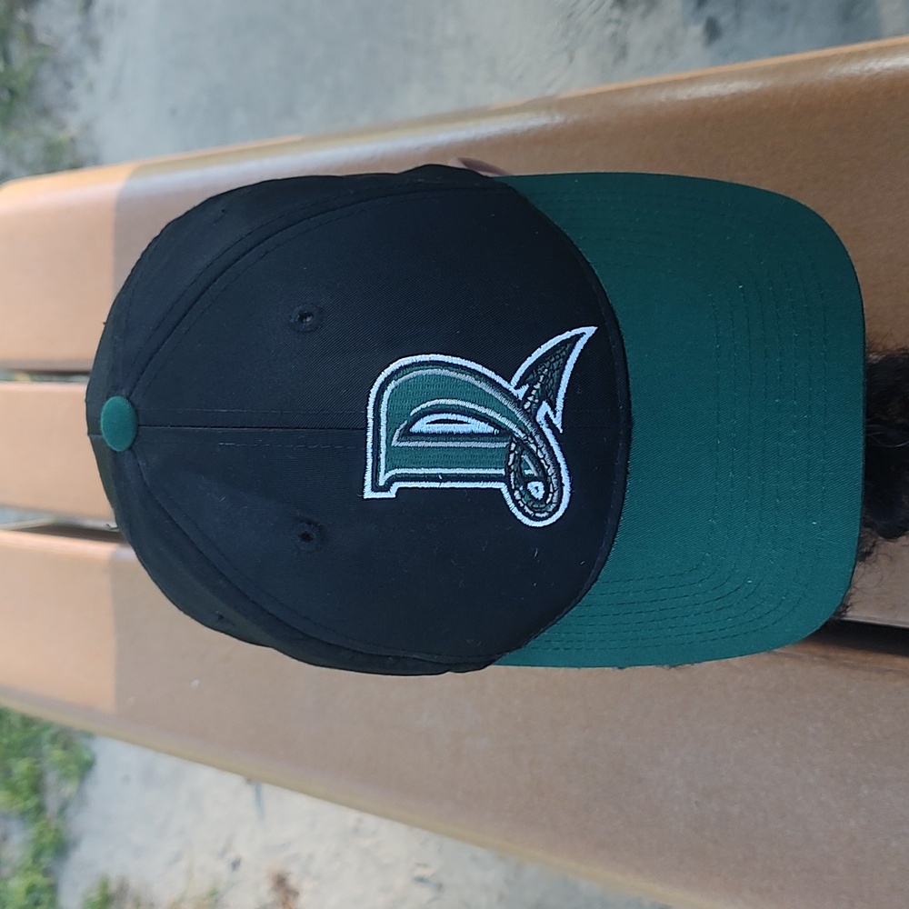 Dayton Dragons Minor League Baseball Adjustable Strapback Black Hat Cap